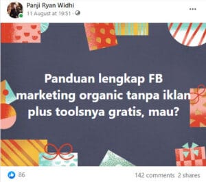 cara mengundang interaksi facebook