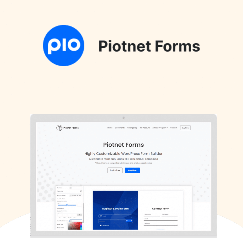 pionet forms